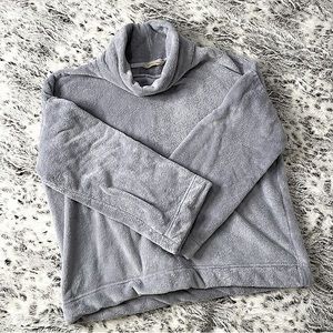 Soft Surroundings Plush Glacier Pullover - Petite Medium